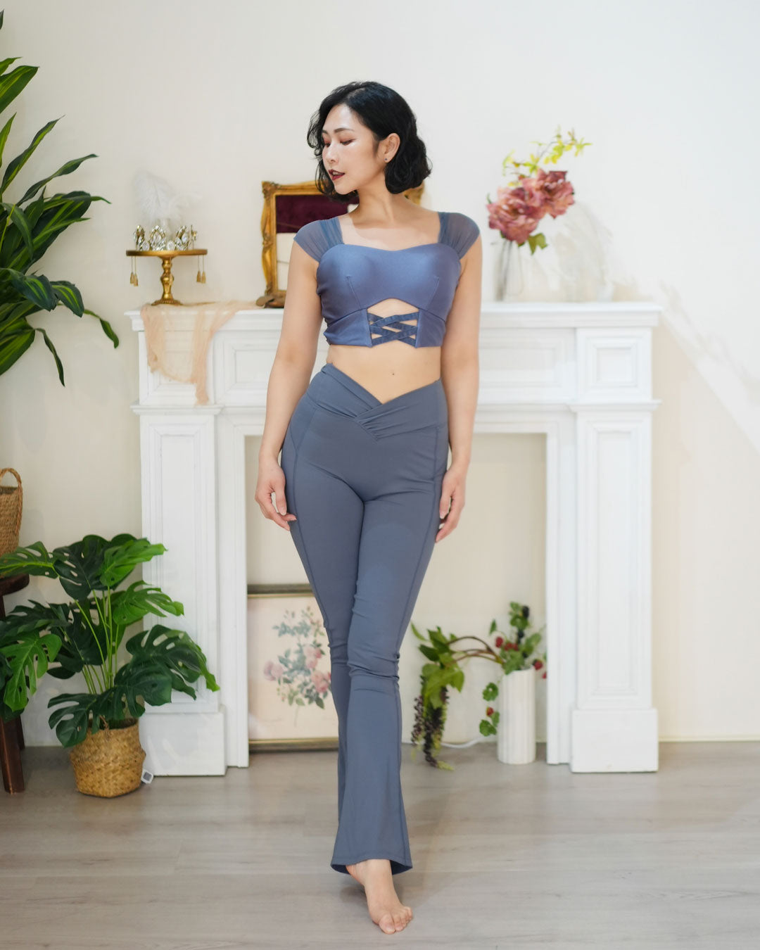 Mermaid Pants in Sapphire